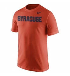 Syracuse Orange Nike Wordmark T-Shirt Orange