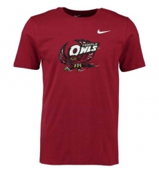 Temple Owls Nike Big Logo T-Shirt Garnet