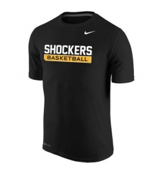 Wichita State Shockers Nike Basketball Legend Practice Performance T-Shirt Black