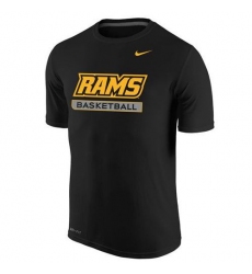 VCU Rams Nike Basketball Legend Practice Performance T-Shirt Black