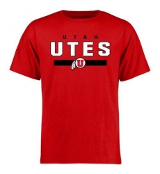 Utah Utes Team Strong T-Shirt Red