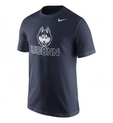 UConn Huskies Nike Logo T-Shirt Navy Blue