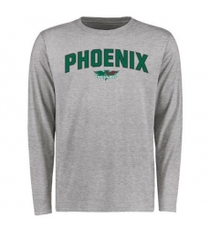 Wisconsin-Green Bay Phoenix Proud Mascot Long Sleeves T-Shirt Ash