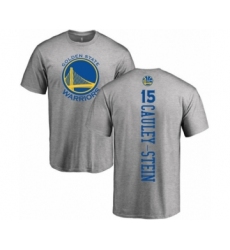 Basketball Golden State Warriors #15 Willie Cauley-Stein Ash Backer T-Shirt