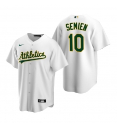 Men's Nike Oakland Athletics #25 Stephen Piscotty Green Alternate Stitched Baseball Jersey