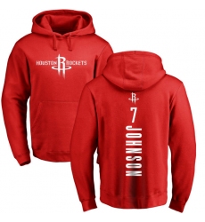 NBA Nike Houston Rockets #7 Joe Johnson Red Backer Pullover Hoodie