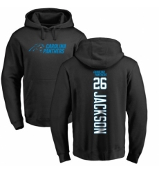 NFL Nike Carolina Panthers #26 Donte Jackson Black Backer Pullover Hoodie