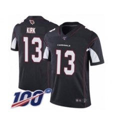 Men's Arizona Cardinals #13 Christian Kirk Black Alternate Vapor Untouchable Limited Player 100th Season Football Jersey