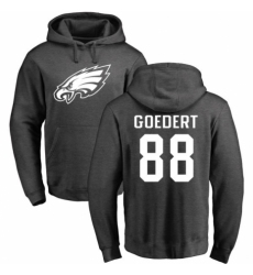 Nike Philadelphia Eagles #88 Dallas Goedert Ash One Color Pullover Hoodie