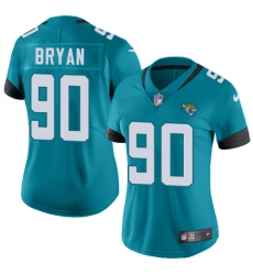 Women's Nike Jacksonville Jaguars #90 Taven Bryan Black Alternate Vapor Untouchable Limited Player NFL Jersey