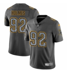 Youth Nike Minnesota Vikings #92 Jalyn Holmes Gray Static Vapor Untouchable Limited NFL Jersey