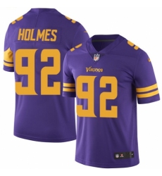 Youth Nike Minnesota Vikings #92 Jalyn Holmes Limited Purple Rush Vapor Untouchable NFL Jersey