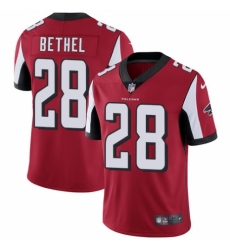 Youth Nike Atlanta Falcons #28 Justin Bethel Red Team Color Vapor Untouchable Elite Player NFL Jersey