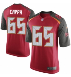 Men's Nike Tampa Bay Buccaneers #65 Alex Cappa Game Red Team Color NFL Jersey