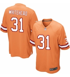 Youth Nike Tampa Bay Buccaneers #31 Jordan Whitehead Elite Orange Glaze Alternate NFL Jersey