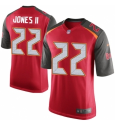 Men's Nike Tampa Bay Buccaneers #22 Ronald Jones II Game Red Team Color NFL Jersey