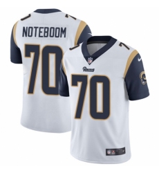 Youth Nike Los Angeles Rams #70 Joseph Noteboom White Vapor Untouchable Limited Player NFL Jersey
