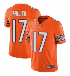 Youth Nike Chicago Bears #17 Anthony Miller Limited Orange Rush Vapor Untouchable NFL Jersey