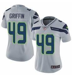 Women's Nike Seattle Seahawks #49 Shaquem Griffin Grey Alternate Vapor Untouchable Limited Player NFL Jersey