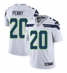 Youth Nike Seattle Seahawks #20 Rashaad Penny White Vapor Untouchable Elite Player NFL Jersey