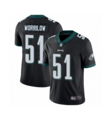 Men's Philadelphia Eagles #51 Paul Worrilow Black Alternate Vapor Untouchable Limited Player Football Jersey