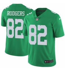 Youth Nike Philadelphia Eagles #82 Richard Rodgers Limited Green Rush Vapor Untouchable NFL Jersey
