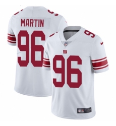 Men's Nike New York Giants #96 Kareem Martin White Vapor Untouchable Limited Player NFL Jersey