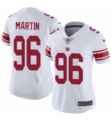 Women's Nike New York Giants #96 Kareem Martin White Vapor Untouchable Limited Player NFL Jersey
