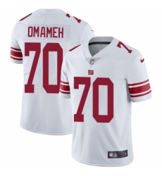 Youth Nike New York Giants #70 Patrick Omameh White Vapor Untouchable Elite Player NFL Jersey