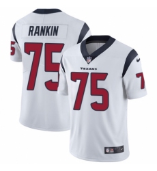 Youth Nike Houston Texans #75 Martinas Rankin White Vapor Untouchable Limited Player NFL Jersey