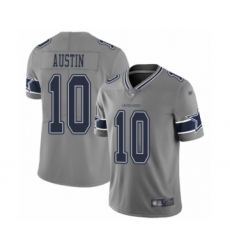 Women's Dallas Cowboys #10 Tavon Austin Limited Gray Inverted Legend Football Jersey