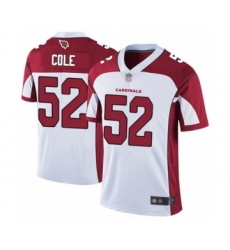 Men's Arizona Cardinals #52 Mason Cole White Vapor Untouchable Limited Player Football Jersey