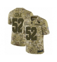 Youth Arizona Cardinals #52 Mason Cole Limited Camo 2018 Salute to Service Football Jersey