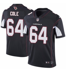 Youth Nike Arizona Cardinals #64 Mason Cole Black Alternate Vapor Untouchable Limited Player NFL Jersey
