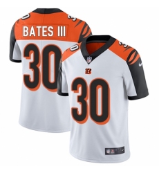Youth Nike Cincinnati Bengals #30 Jessie Bates III White Vapor Untouchable Limited Player NFL Jersey