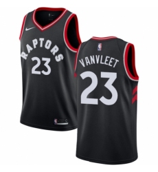 Women's Nike Toronto Raptors #23 Fred VanVleet Authentic Black NBA Jersey Statement Edition