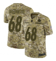 Men's Nike San Francisco 49ers #95 Kentavius Street Limited Camo 2018 Salute to Service NFL Jersey (2)