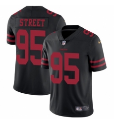 Youth Nike San Francisco 49ers #95 Kentavius Street Black Vapor Untouchable Limited Player NFL Jersey