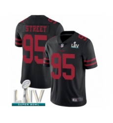 Youth San Francisco 49ers #95 Kentavius Street Black Vapor Untouchable Limited Player Super Bowl LIV Bound Football Jersey