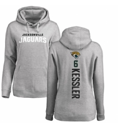 NFL Women's Nike Jacksonville Jaguars #6 Cody Kessler Ash Backer Pullover Hoodie