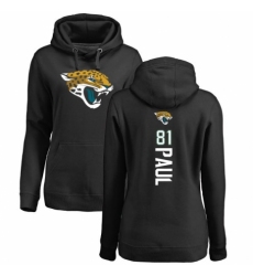 NFL Women's Nike Jacksonville Jaguars #81 Niles Paul Black Backer Pullover Hoodie