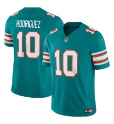Men's Miami Dolphins #10 Jacob Rodriguez Aqua 2026 Draft F.U.S.E. Vapor Limited Football Stitched Jersey