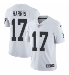 Women's Nike Oakland Raiders #17 Dwayne Harris Black Team Color Vapor Untouchable Limited Player NFL Jersey