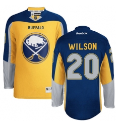 Youth Reebok Buffalo Sabres #20 Scott Wilson Authentic Gold Third NHL Jersey