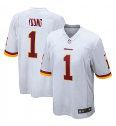 Men's Washington Redskins #1 Chase Young Nike White 2020 NFL Draft First Round Pick Game Jersey.webp
