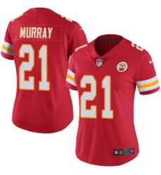 Women's Nike Kansas City Chiefs #21 Eric Murray Red Team Color Vapor Untouchable Limited Player NFL Jersey