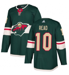 Youth Adidas Minnesota Wild #10 Matt Read Premier Green Home NHL Jersey