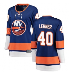 Women's New York Islanders #40 Robin Lehner Fanatics Branded Royal Blue Home Breakaway NHL Jersey