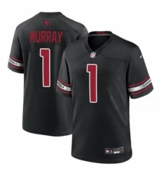 Men's Arizona Cardinals #1 Kyler Murray Black 2023 F U S E Vapor Limited Stitched Football Jersey