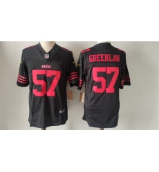 Men's San Francisco 49ers #57 Dre Greenlaw Black 2024 F.U.S.E. Vapor Untouchable Limited Stitched Football Jersey